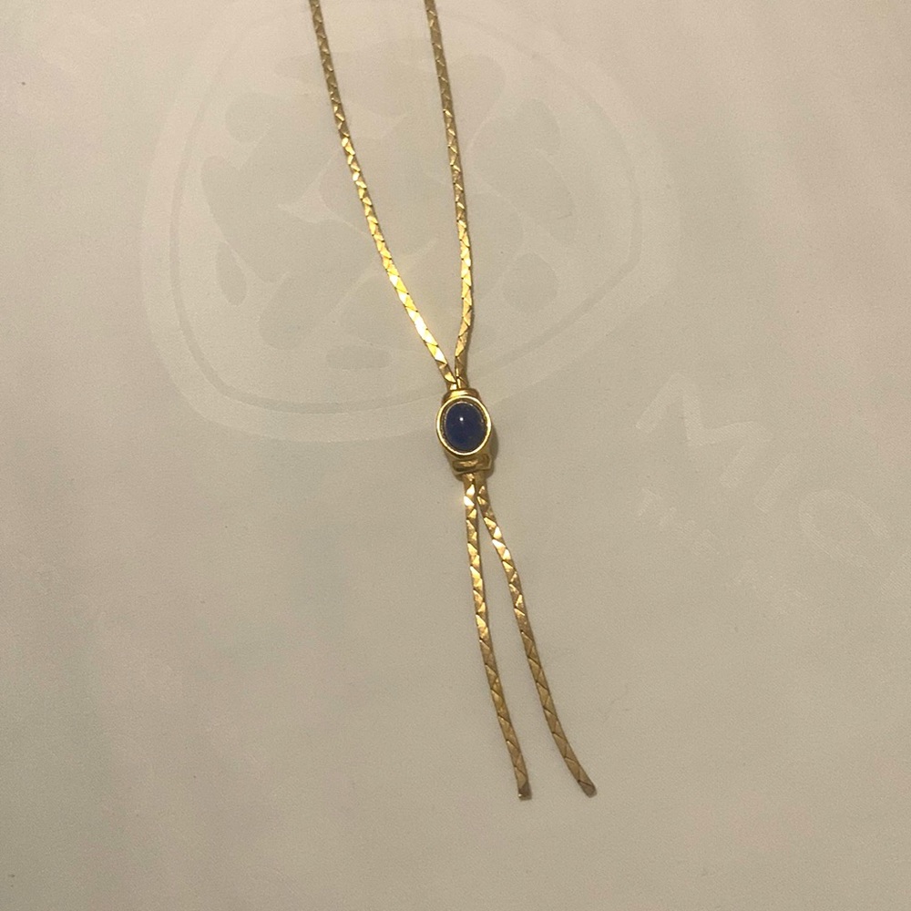 Vintage EUC Christian Dior Gold Bolo Tie